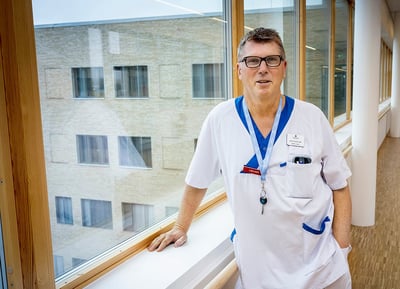 Staffan Welin, specialistläkare i internmedicin vid Akademiska sjukhuset.